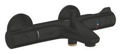 GROHE Grohtherm 800 Termostatik banyo bataryası Siyah Matt Black