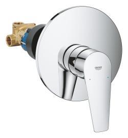 GROHE BauEdge Tek kumandalı duş bataryası Krom 29078001