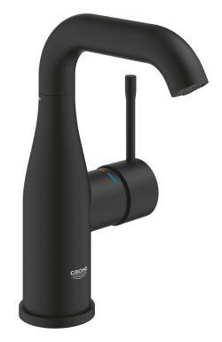 GROHE Essence Tek kumandalı lavabo bataryası M-Boyut Siyah Phantom Black