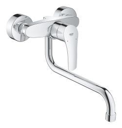 GROHE Eurosmart Tek kumandalı eviye bataryası Krom 32224003