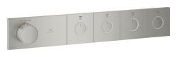 GROHE Grohtherm Aqua Tiles 4 valfli ankastre termostatik batarya Supersteel Infinity Kaplama