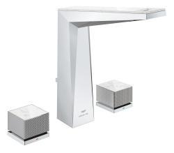 GROHE Allure Brilliant Private Collection 3 delikli lavabo bataryası L-Boyut Krom 20671000