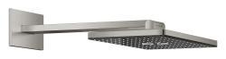 GROHE Rainshower Aqua Tepe duşu seti 400 x 230 mm, 2 fonksiyonlu Supersteel Infinity Kaplama