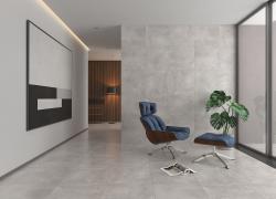 Güral Seramik Beton Anthracite 60x60 Mat Sırlı Porselen
