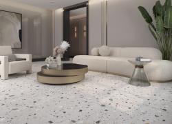 Güral Seramik Terrazzo Grey 60x120 Mat Sırlı Porselen
