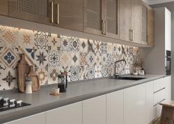Güral Seramik Magnolia Full Dekor 60x120 Lappato Sırlı Porselen