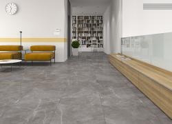 Güral Seramik Cosmo Full Grey 60x60 Lappato Sırlı Porselen