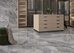 Güral Seramik Olvido-Silver Olvido Full Silver 60x120 Lappato Sırlı Porselen