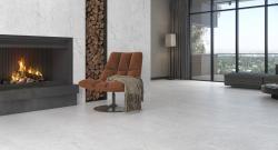 Güral Seramik 60x120 Eban Grey Full Lappato uygulama örneği