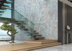Güral Seramik 60x120 Amazonite Turquoise Full Lappato uygulama örneği