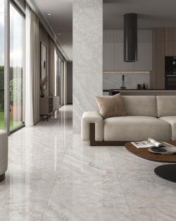 Güral Seramik 60x120 Pegasus Bone Full Lappato uygulama örneği