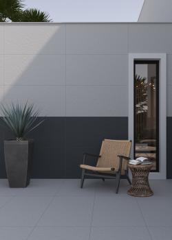 Güral Seramik 60x120 Stone Anthracite Anti-Slip uygulama örneği