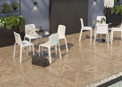 Güral Seramik 60x60 Alba Oak Mat uygulama örneği