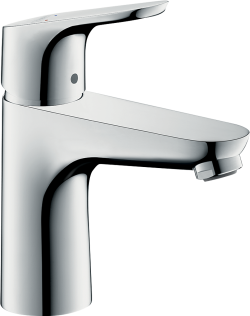 hansgrohe Focus Tek kollu Lavabo bataryası 100 kumandalı, 2 akışlı Krom