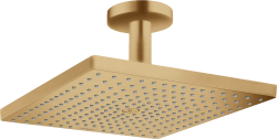 hansgrohe Raindance E Tepe duşu 300 1 jet, tavan bağlantısı ile 30x30 cm Mat Bronz