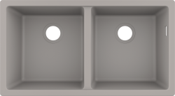 hansgrohe S510-U770 Tezgah altı eviye 370/370 Beton gri