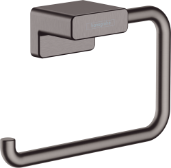 hansgrohe AddStoris Q Tuvalet kağıtlığı Mat Siyah Krom 41771340