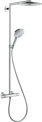 hansgrohe Raindance S Duş kolonu 300 1 jet, termostat ile Ø30 cm Krom