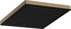 hansgrohe Pulsify E Tepe duşu 260 1jet 26x26 cm Mat Bronz