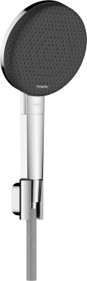 hansgrohe Raindance Alive Select S Duş askı seti 125 3jet EcoSmart Designflex duş hortumu ile Ø12,5 cm Krom