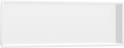 hansgrohe XtraStoris Original Duvar nişi entegre çerçeveli 300/900/100 Satin Beyaz