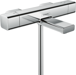 hansgrohe Ecostat E Termostatik banyo bataryası, Aplike Krom