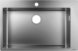hansgrohe S711-F660 Ankastre eviye 660 Paslanmaz Çelik