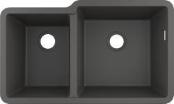 hansgrohe S510-U760 tezgah altı eviye 305/435 Taş gri uygulama örneği