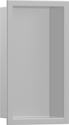 hansgrohe XtraStoris Original Duvar nişi entegre çerçeveli 300/150/100 Beton gri