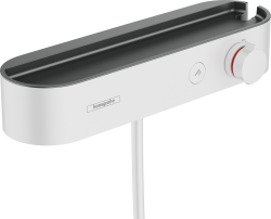 hansgrohe ShowerTablet Select Duş termostatı 400 aplike montaj Satin Beyaz