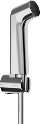 hansgrohe Bidette el duşu 1jet S EcoSmart duş askısı ve basınca dayanıklı duş hortumu ile Ø2,8 cm Krom