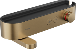 hansgrohe ShowerTablet Select Banyo termostatı 400 aplike montaj Mat Bronz