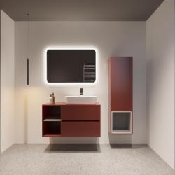 Holzenberg Clarium Banyo Dolabı 80 cm uygulama örneği