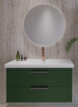 Holzenberg Belize Banyo Dolabı 80 cm Arya Lavabolu