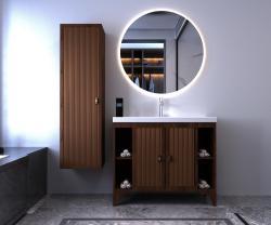 Holzenberg Adelborg Banyo Dolabı 80 cm Frame Lavabolu uygulama örneği