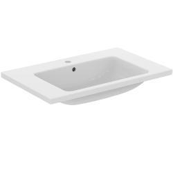Ideal Standard i.life B Etajerli Lavabo 810x510x180 mm, 1 tek batarya delikli, taşma delikli Beyaz