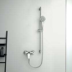 Ideal Standard Cerafine Model O Aplike Duş Armatürü 207x140x130 mm, 20.0 l/dk (3 bar) Krom uygulama örneği