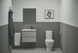 Ideal Standard Tesi Sandwiç Klozet Kapağı 370x450x45 mm Beyaz uygulama örneği