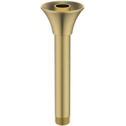 Ideal Standard La Dolce Vita Tavandan Duş Kolu 55x55x180 mm Fırçalanmış Altın