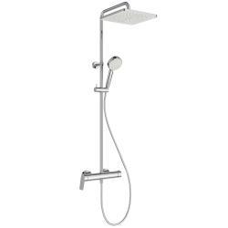 Ideal Standard Ceraflow T25 Aplike Duş Bataryası Dahil Duş Sistemi 313x510.5x1117 mm, 12.0 l/dk (3 bar) Krom A8527AA