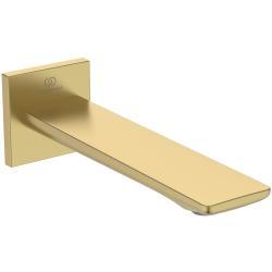Ideal Standard Conca Duvardan Küvet Gagası 65x65 mm, 180 mm çıkış ucu projeksiyonu, 20 l/dk (3 bar) Manyetik Gri