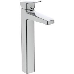 Ideal Standard Ceraplan Lavabo Bataryası 47x183x321 mm, 138 mm çıkış ucu projeksiyonu, 5 l/dk (3 bar), sifon kumandasız Mat Siyah