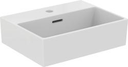 Ideal Standard Extra Tezgah Üstü Lavabo 450x350x150 mm, 1 tek batarya delikli, taşma delikli Beyaz