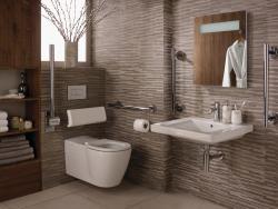 Ideal Standard Contour 21 Destek Rayı 107x800x848 mm Krom uygulama örneği
