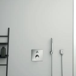 Ideal Standard Ceratherm C100 Ankastre Duş Armatürü 163x105x163 mm, Kit 1 gerekli (A1000), 30 l/dk (3 bar) Krom uygulama örneği