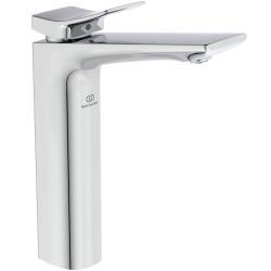 Ideal Standard Conca Lavabo Bataryası 48x200x246 mm, 150 mm çıkış ucu projeksiyonu, 5 l/dk (3 bar), sifon kumandasız Krom