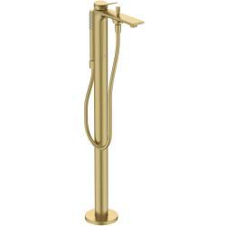 Ideal Standard Conca Yerden Küvet Armatürü 130x297x835 mm, 204 mm çıkış ucu projeksiyonu, Kit 1 gerekli (A6133), 8 l/dk (3 bar) Manyetik Gri