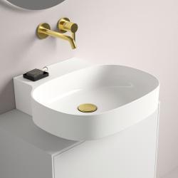 Ideal Standard Linda-X Lavabo 500x480x135 mm, batarya deliksiz, taşma deliksiz Beyaz uygulama örneği