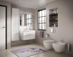 Ideal Standard Iom Tuvalet Fırçası Seti 90x115x402 mm Paslanmaz Çelik uygulama örneği