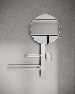 Ideal Standard Alu+ Makyaj Aynası 600x145.5x717 mm Silver